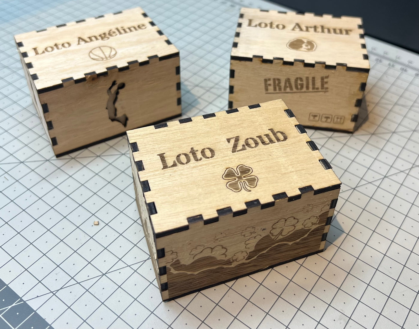 Boite de Jetons pour Loto