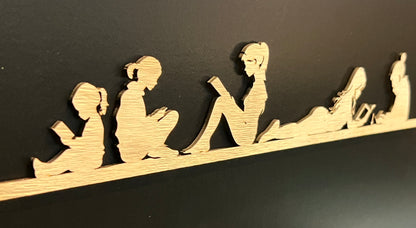 Tableau Frise Lectrices